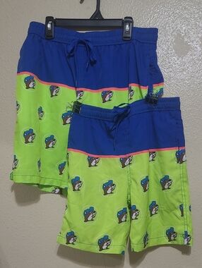 Bundle Dad And Son Bucees Swim Trunks